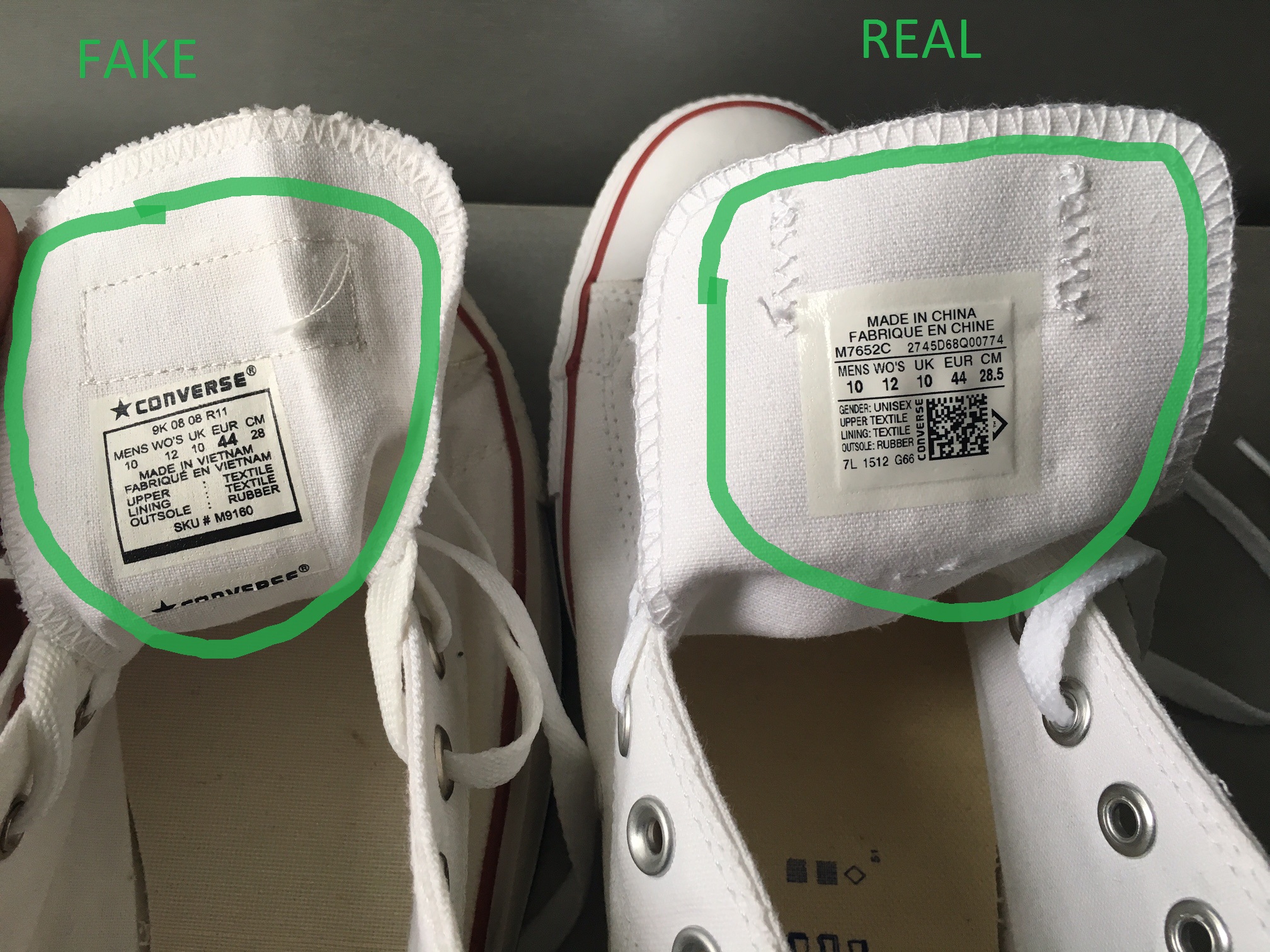 are converse made in china