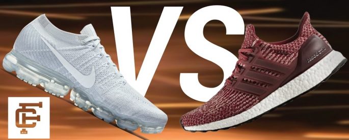 so sánh giày nike và adidas