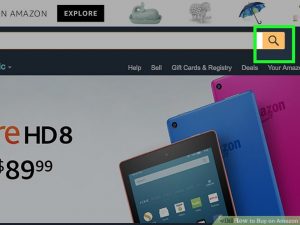 nhập chi tiết sản phẩm cần tìm trên amazon