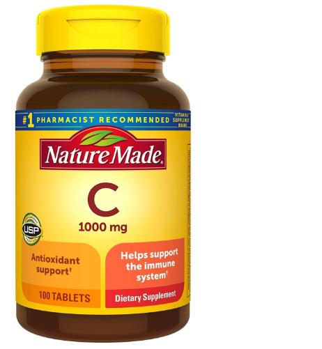 Viên uống Nature Made, bổ sung Vitamin C 1000 mg, 100 viên
