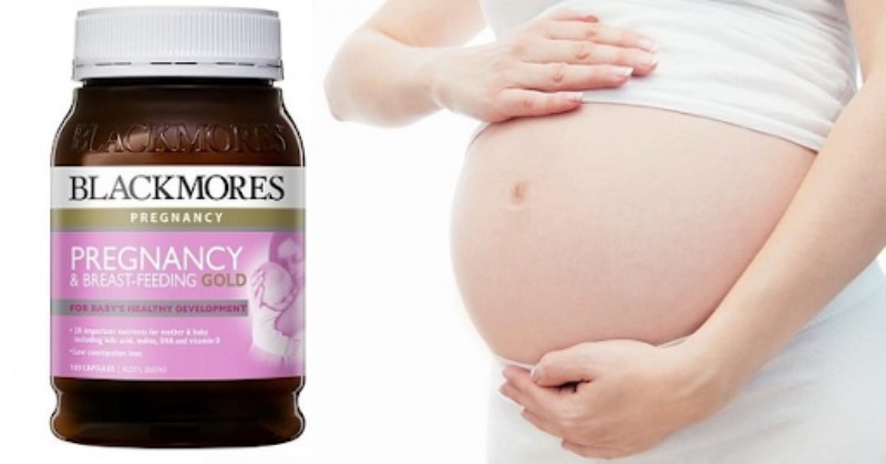 Vitamin Blackmores Pregnancy & Breastfeeding Gold cho bà bầu