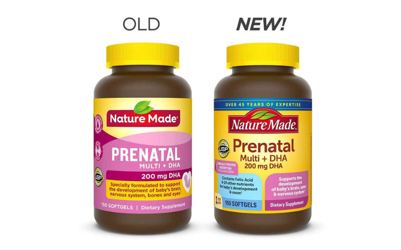 Viên uống Nature Made Prenatal Multi DHA 